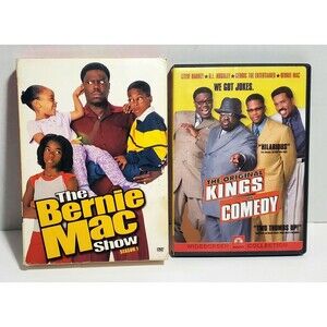 Bernie Mac Show Season 1 & Kings of Comedy DVD Lot Tested Complete Sitcom Comedy